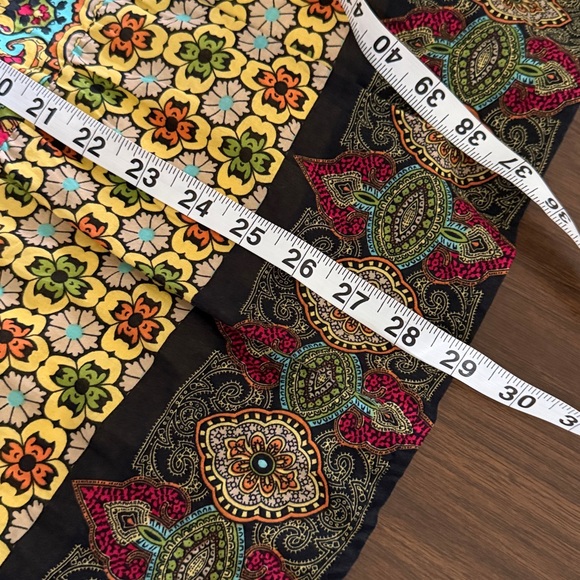 Bohemian Strapless Paisley Dress AMAZING!!! So Beautiful 100%cotton size Medium - Picture 12 of 12